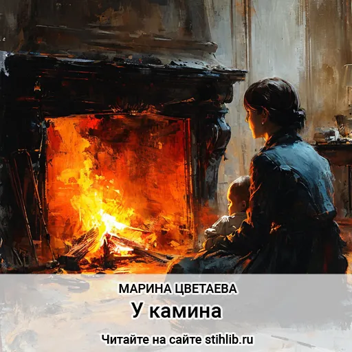 У камина Марина Цветаева - стихи - Стихи и Проза